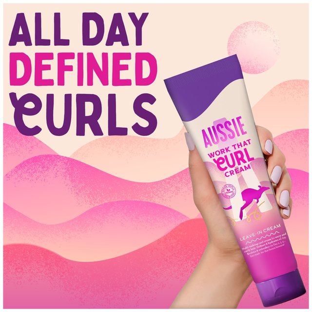 Aussie Curls Leave-In Defining Curl Hair Cream   160ml GOODS M&S   