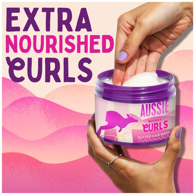 Aussie Curls Hair Mask For Dry Wavy & Curly Hair   450ml GOODS M&S   