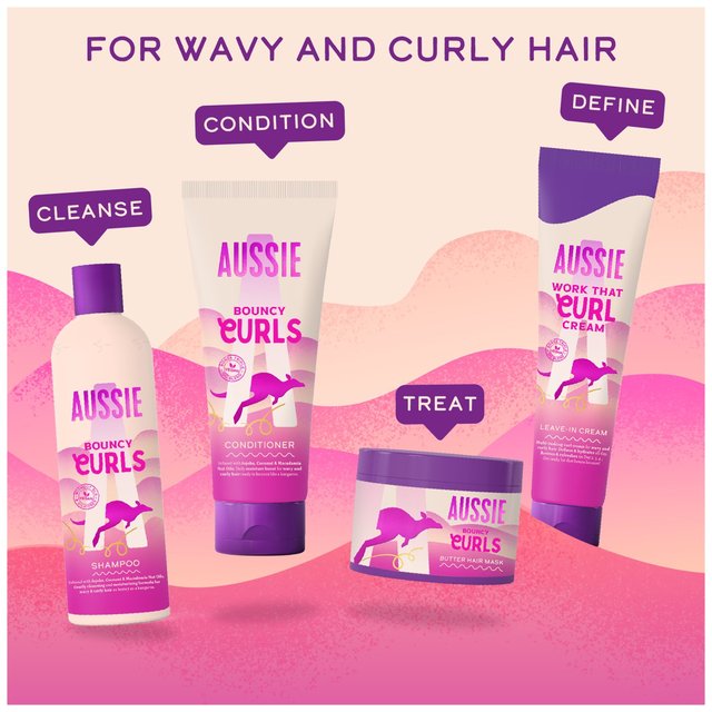 Aussie Curls Hair Mask For Dry Wavy & Curly Hair   450ml GOODS M&S   