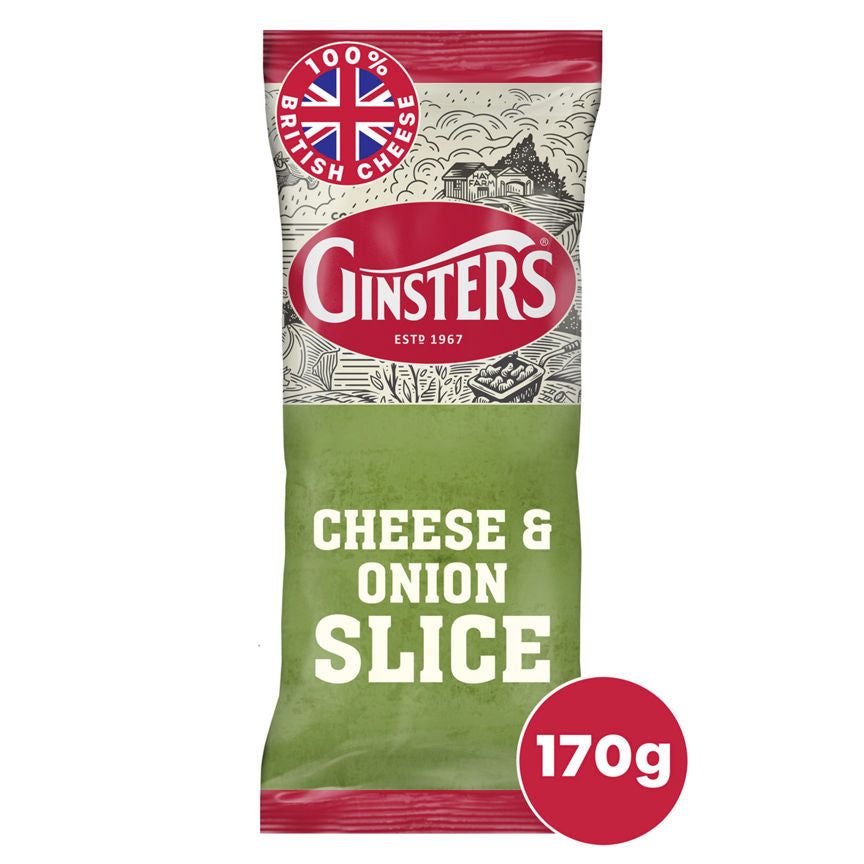 Ginsters Cheese & Onion Slice