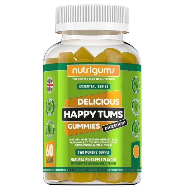 Nutrigum's Happy Tums Digestion complex 60 Gummies GOODS Superdrug   