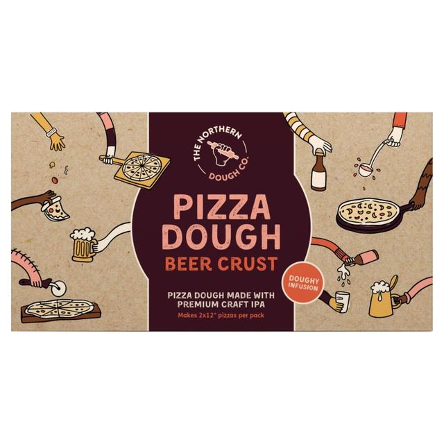 Northern Dough Co. Beer Crust Pizza Dough   2 x 220g