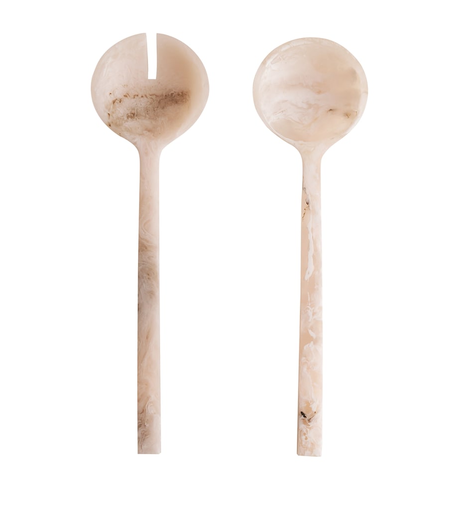 Soho Home resin Henrietta salad spoon set 30cm - British product
