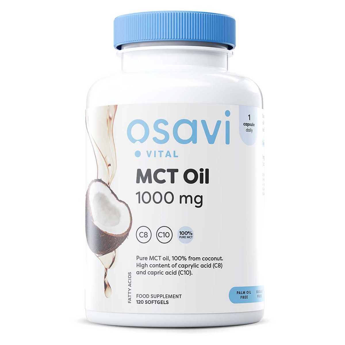 Osavi MCT Oil, 1000mg - 120 softgels GOODS Boots   