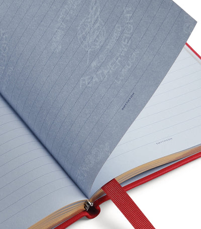 Harrods Smythson Skinn Soho A5-notatbok - Kjøp online hos McGrocer