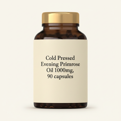 Holland & Barrett Vegansk kaldpresset nattlysolje 1000 mg 90 kapsler