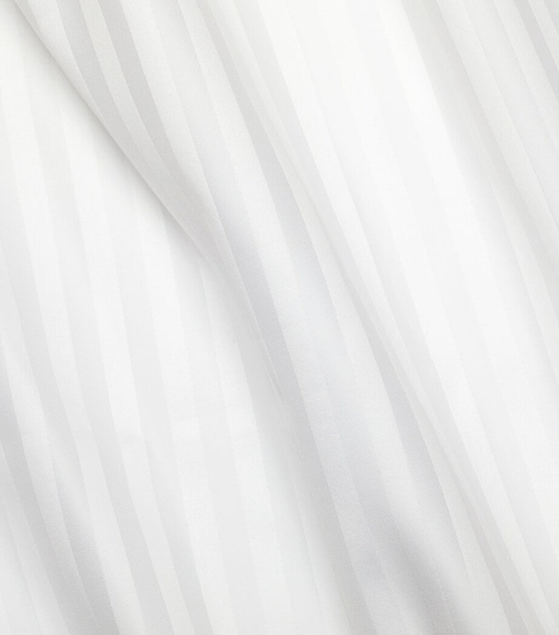 Pratesi striped king flat sheet 275cm x 275cm, imported from the UK