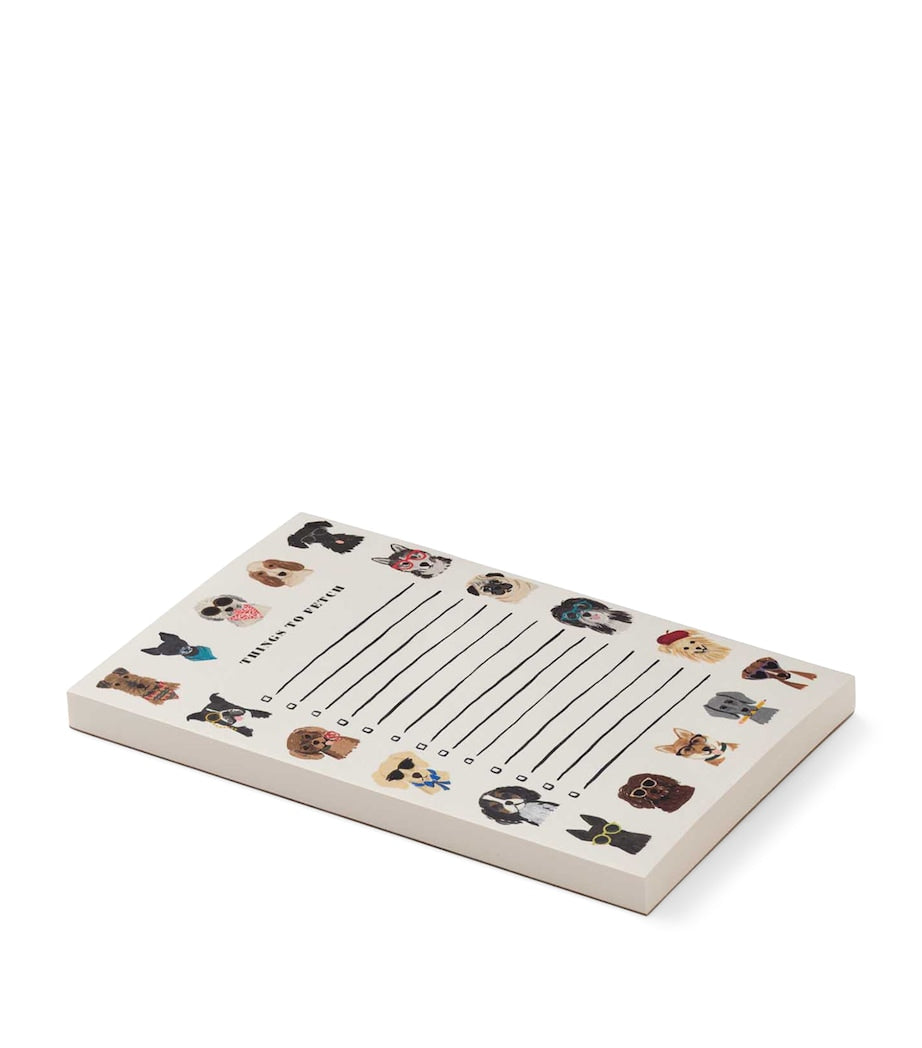 Dog-Themed Notepad with 75 Tear-Off Sheets, 16.5cm x 11cm