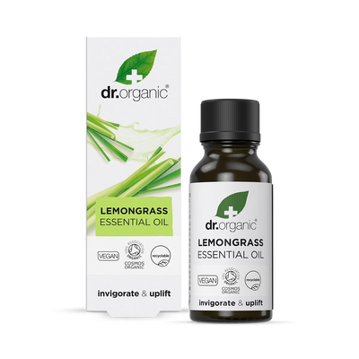 Aceite esencial puro de hierba limón Dr Organic 10 ml