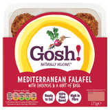 Gosh! Mediterranean Falafel with Chickpeas & Hint of Basil 171g GOODS Sainsburys   