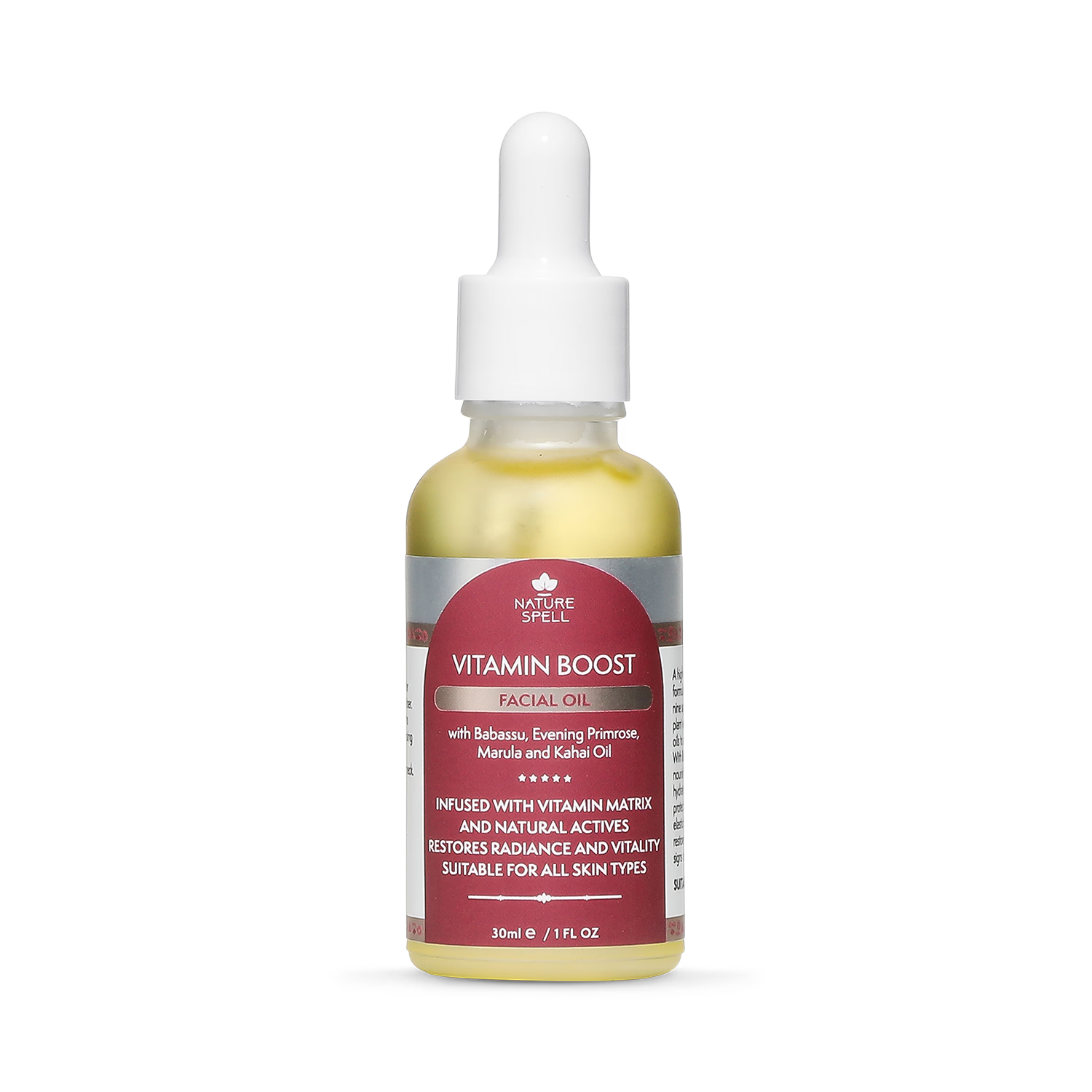 Nature Spell Vitamin Boost facial oil 30ml - British product