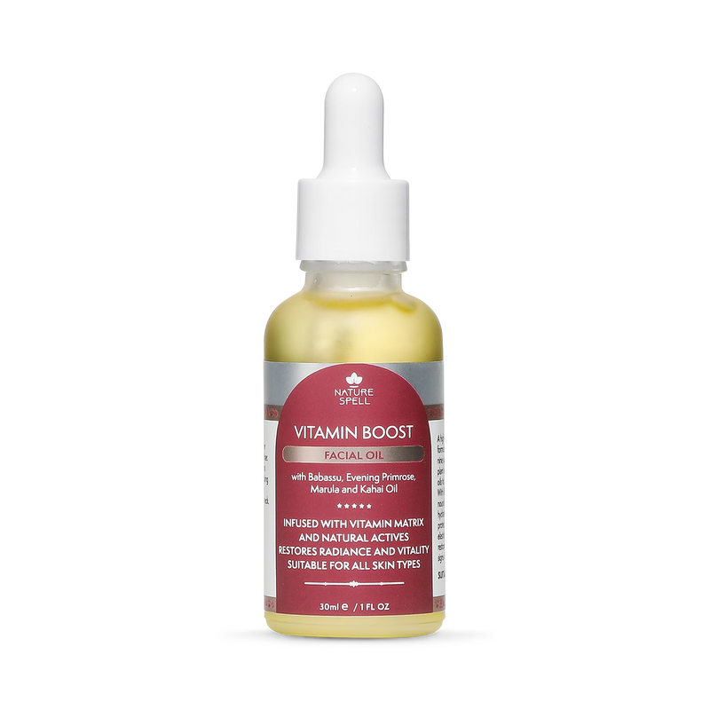 Nature Spell Vitamin Boost facial oil 30ml - British product