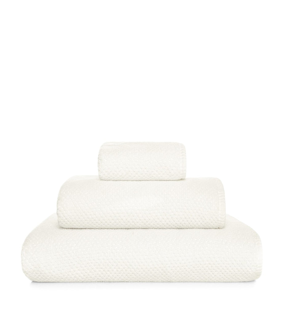 Graccioza Bee Waffle extra-large hand towel 50x100cm (British brand)