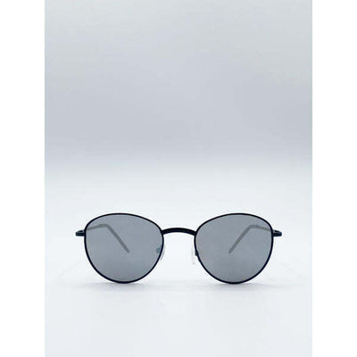 Superdrug SVNX Classic Round Sunglasses with Mirror Lenses- Buy online at McGrocer