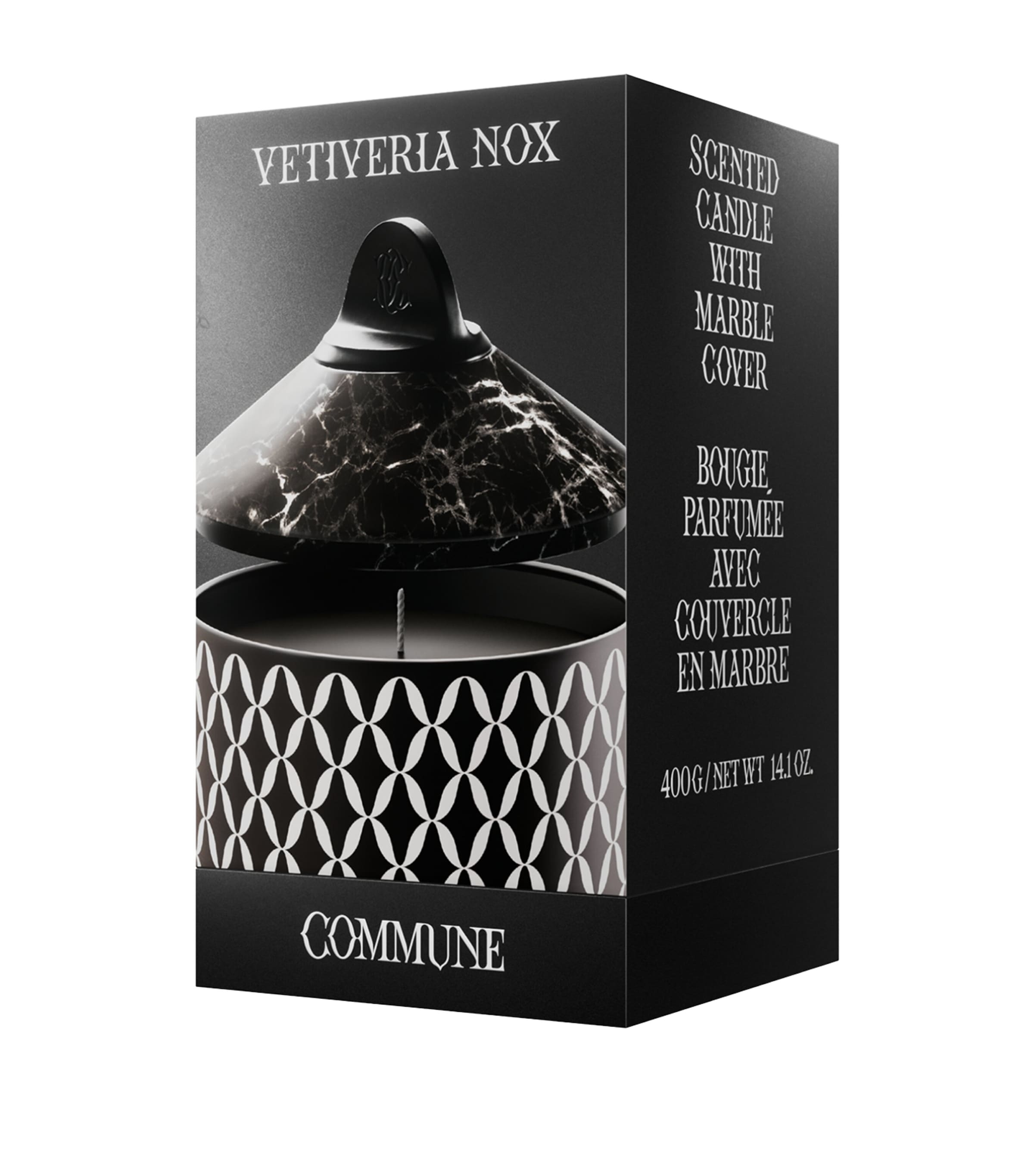 Commune Vetiveria Nox scented candle 400g - British product
