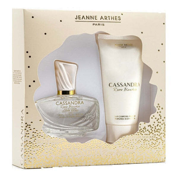 Jeanne Arthes Cassandra Roses Blanches perfume gift set 100ml EDP and lotion, UK version