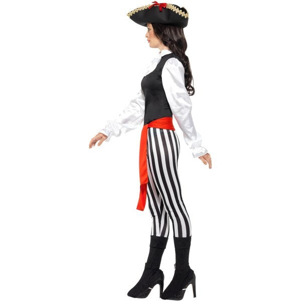 Smiffys pirate lady costume with top, imported from the UK