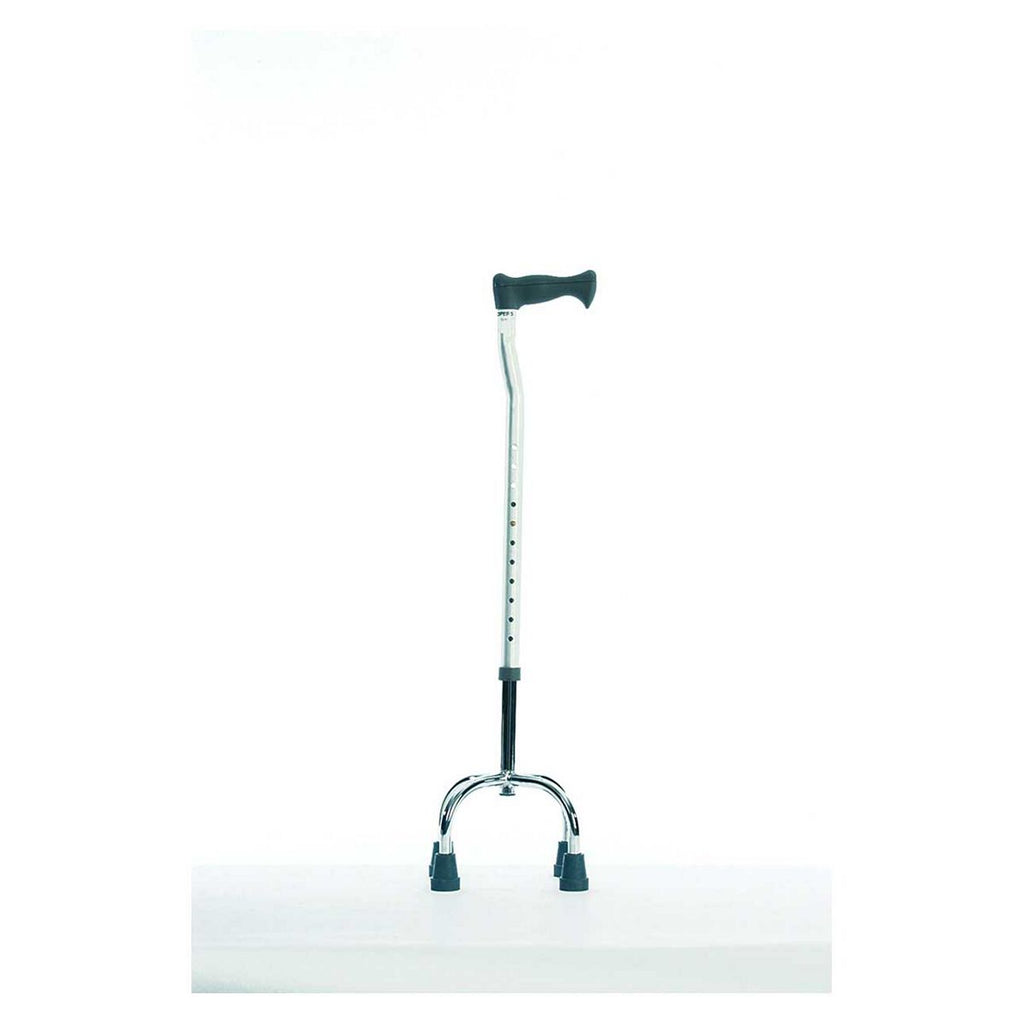 NRS Healthcare Tetrapod Walking Stick with Four Leg Centre Base