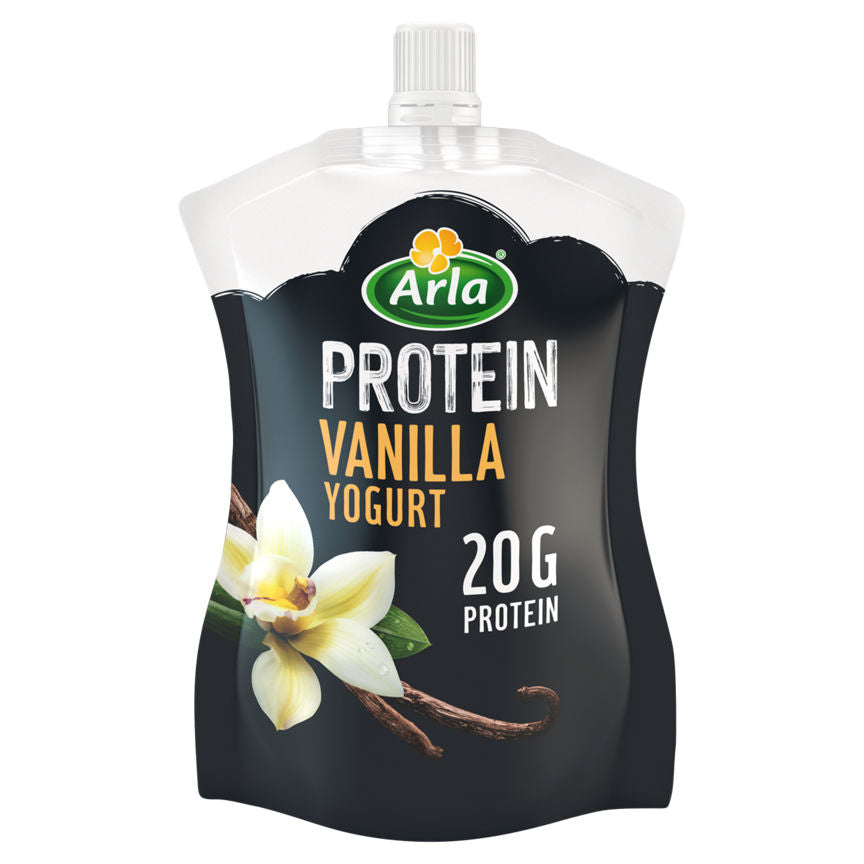 Arla Protein Vanilla Yogurt Pouch GOODS ASDA   