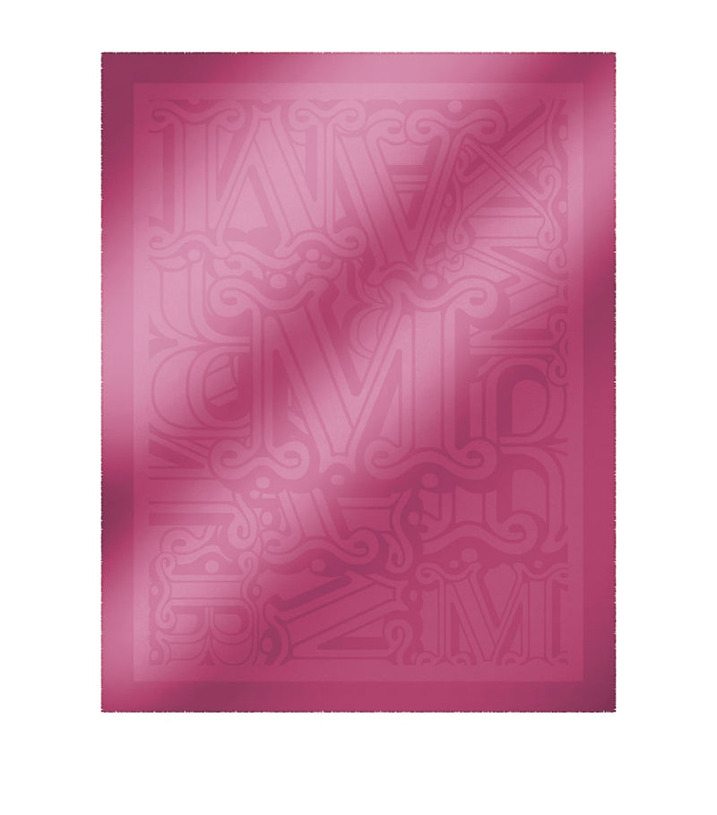 Max Mara logo scarf 180cm x 140cm, UK version