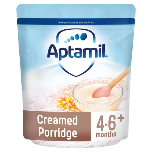 Aptamil Creamed Porridge Baby Cereal 4-6+ Months Baby Food ASDA   