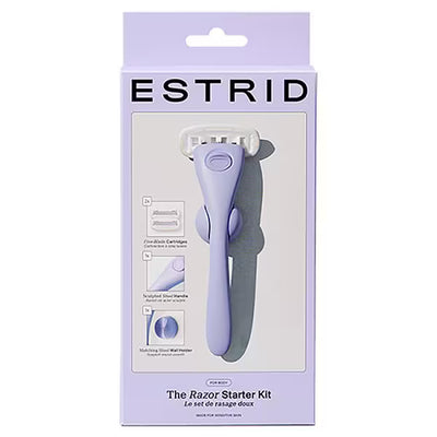 Estrid Body Razor Starter Kit Space Steel Handle