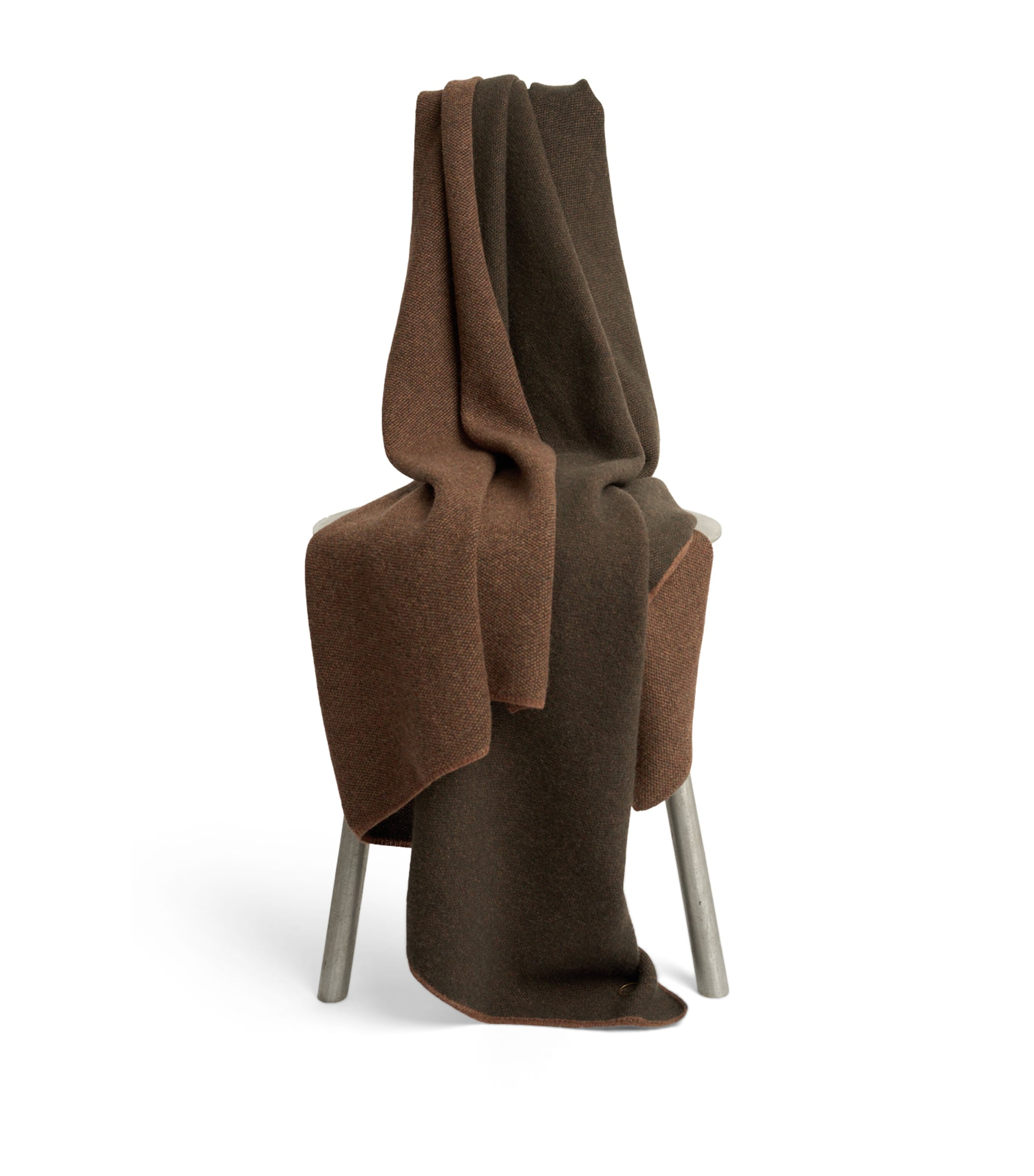 Oyuna Cashmere Mandu Throw 180cm x 120cm, imported from the UK