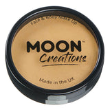 Moon Creations face paint pot Golden Sand, imported from the UK