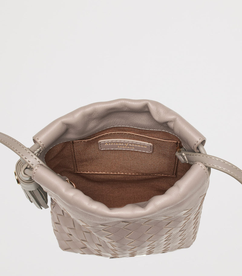 Aspinal of London compact Soho leather cross-body pouch - British brand