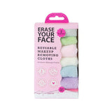 Erase Your Face reusable makeup pads 7-pack - British product