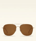 Gucci metal butterfly sunglasses with tinted lenses (British brand)