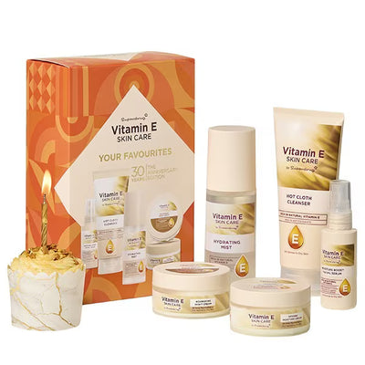 Superdrug Vitamin E 30th Anniversary Gift Box Skincare Set