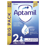 Aptamil 2 Follow On Milk 6-12 Months   2 x 600g GOODS M&S   