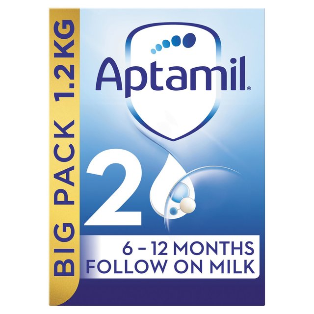 Aptamil 2 Follow On Milk 6-12 Months   2 x 600g GOODS M&S   