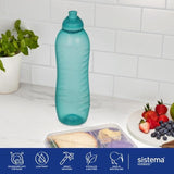 Sistema Hydrate Twist 'n' Sip Water Bottle Pink 620ml GOODS M&S   