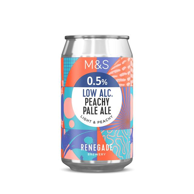 M&S Low Alcohol Peachy Pale Ale   330ml GOODS M&S   