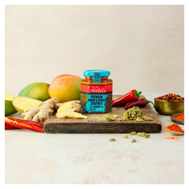 Geeta's Premium Mango & Ginger Chutney   230g