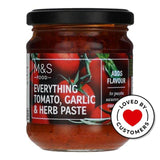 M&S Everything Tomato Garlic & Herb Paste   190g GOODS M&S   