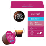 Nescafe Dolce Gusto Espresso Decaf Blue   16 per pack GOODS M&S   