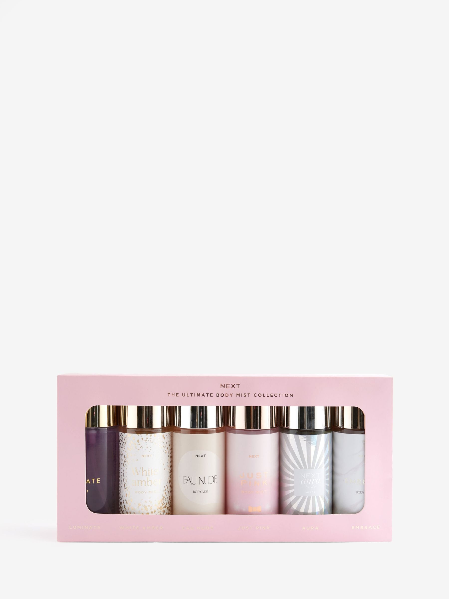 Ultimate Body Mist Collection set of 6 145ml (British brand)