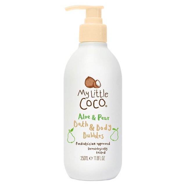 My Little Coco Aloe & Pear Bath & Body Bubbles   350ml GOODS M&S   