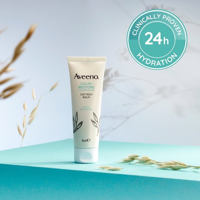 Aveeno Calm+ Restore Oat Rich Balm   50ml GOODS M&S   