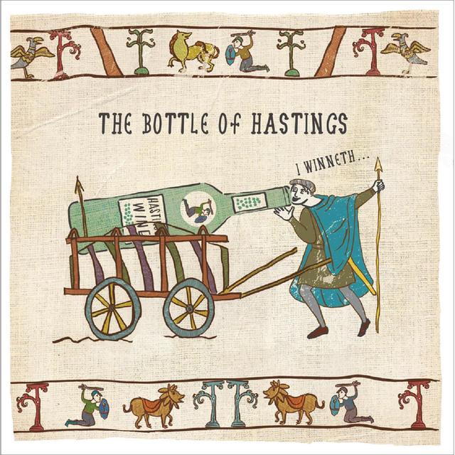 The Bottle Of Hastings Blank Card GOODS M&S   