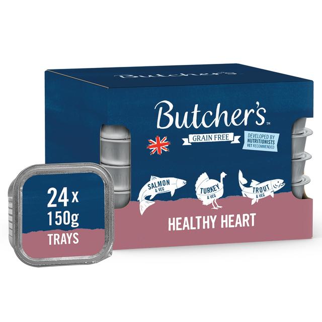 Butcher's Healthy Heart Dog Food Trays    24 x 150g GOODS M&S   