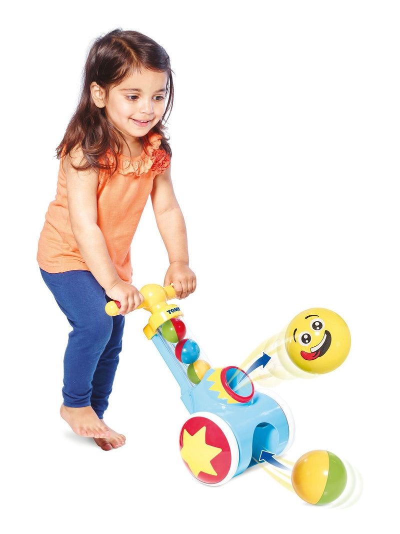 Tomy Toomies Pic & Pop Truck toy with five balls (British brand)