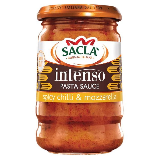 Sacla' Spicy Chilli & Mozzarella Intenso Stir-in   190g