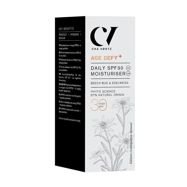 Green People Daily SPF30 Moisturiser Age Defy+ by Cha Vohtz   30ml GOODS M&S   