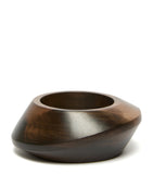 Max Mara ebony bangle bracelet with natural wood, UK version