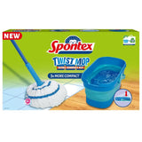 Spontex Twist Mop & Bucket Compact Kit GOODS M&S   