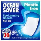 OceanSaver Eco Laundry Detergent Sheets Non Bio 30 Washes   30 per pack GOODS M&S   